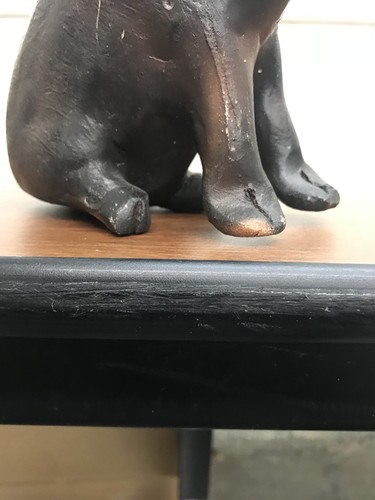 Antique Chalkware Piggy Bank - Picture 12 of 12