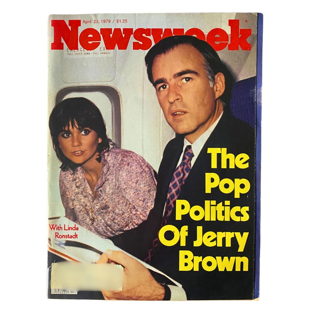 Newsweek 英語版 1979~1980 まとめ44冊セット 雑誌 希少 VTG Newsweek Magazine April 23 1979 Jerry Brown and Linda Ronstadt