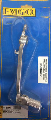 EMGO FORGED Rear Brake Pedal for ZX6R/RR 2003 2004 with Folding