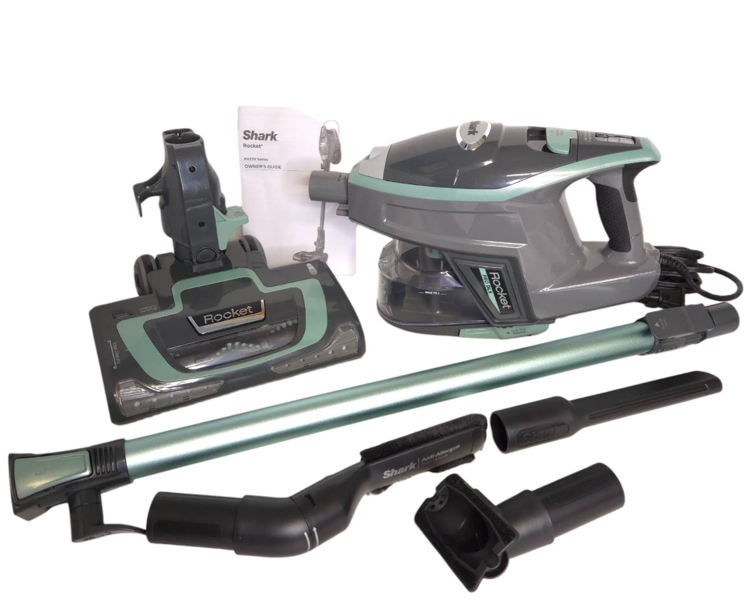 Shark Rocket Pro DLX HV371GN Corded Stick Vacuum HV370 HV371 HV372 eBay