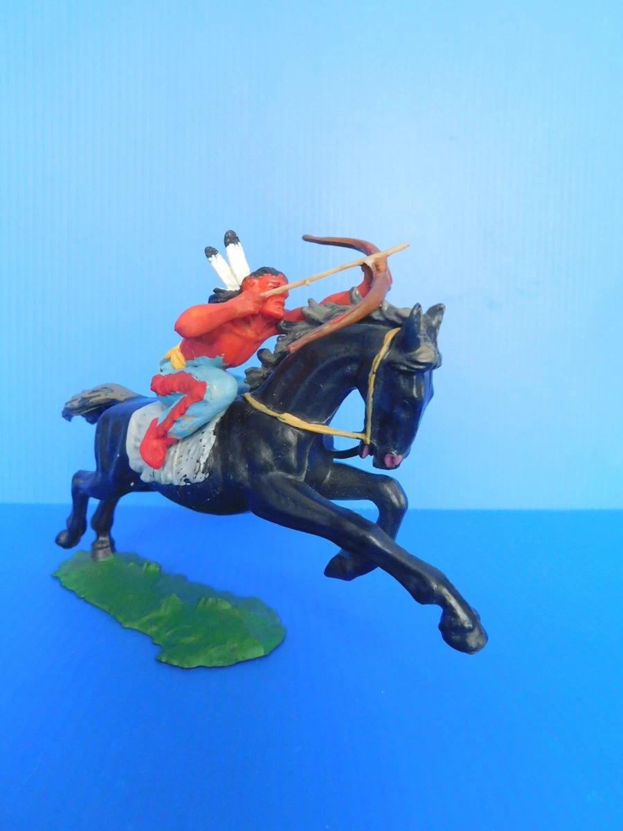 DURSO GENDARME A CHEVAL EN COMPOSITION TYPE ELASTOLIN-LINEOL-SOLIDO | eBay