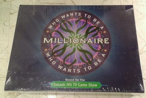 Who Wants To Be A Millionaire Board Game SEALED ABC Trivia TV NOS RARE VHTF
