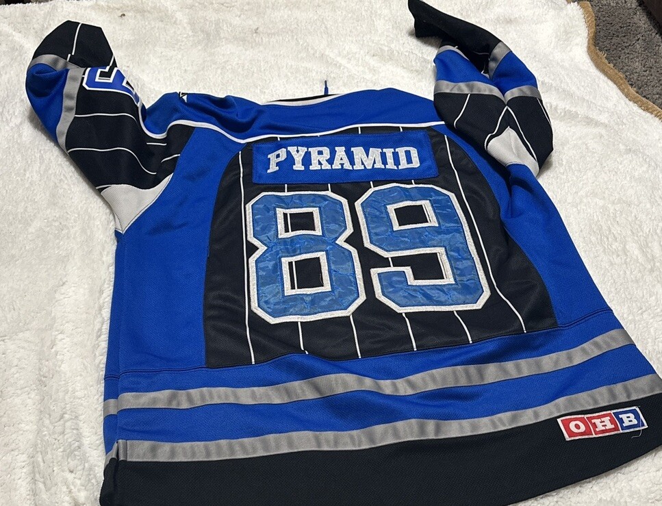 Black Pyramid Hockey Jersey Size XXL eBay