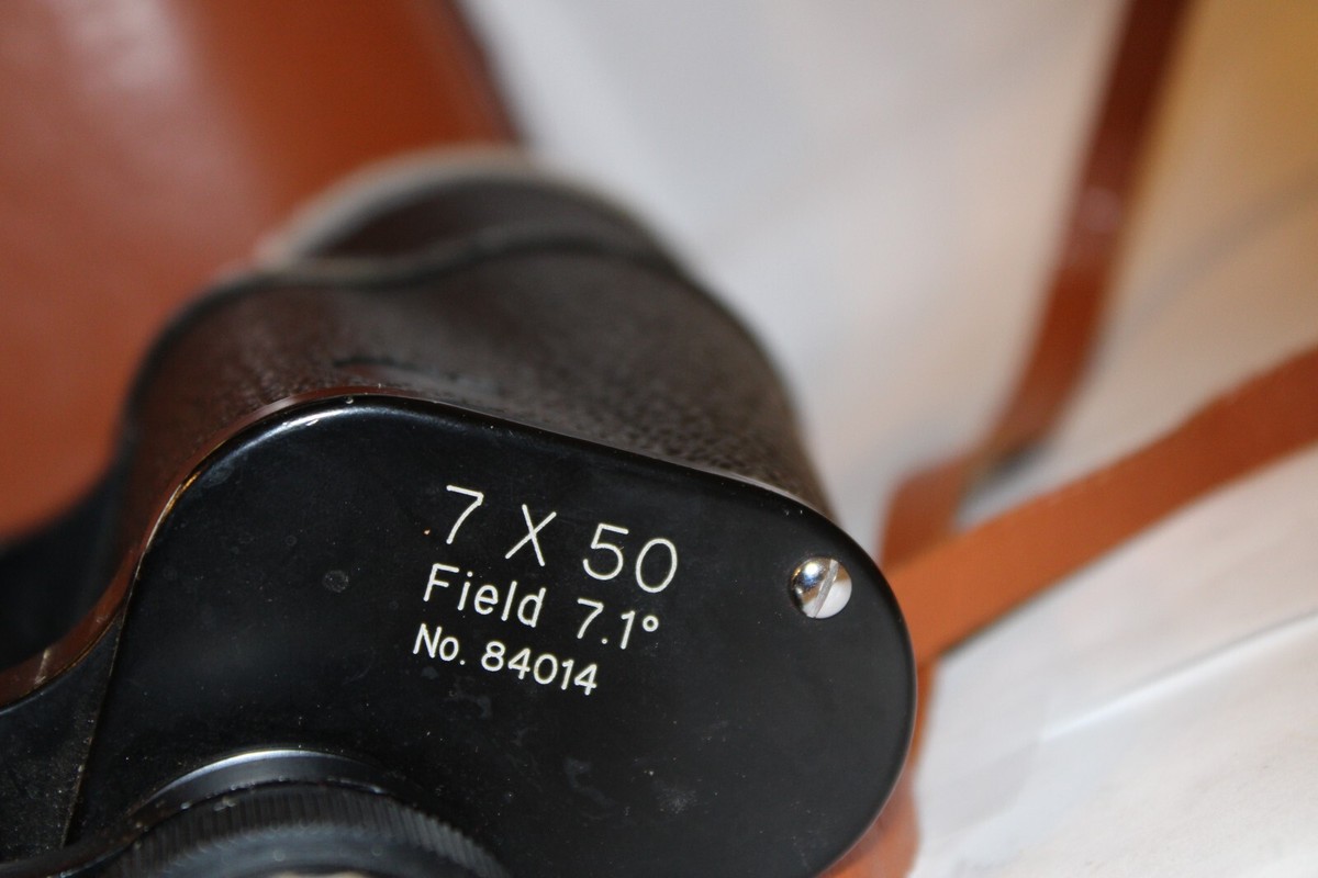 Nikko 7x50 Binoculars Field 7.1 No. 84014 with Case Japan | eBay
