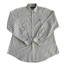 Polo Ralph Lauren Custom Fit Striped Pattern Men  s Long Sleeve Shirt Size L