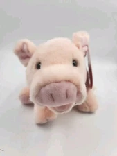 Pink Russ Puppet Parade "Dumpling" Pink Pig 10" Plush Hand Puppet TOY
