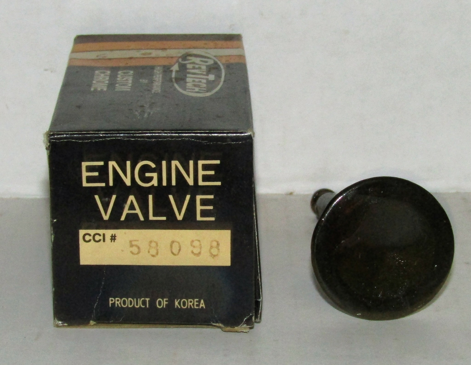 NEW REVTECH CUSTOM CHROME MOTORCYCLE ENGINE VALVE PART NO. 58098 | eBay