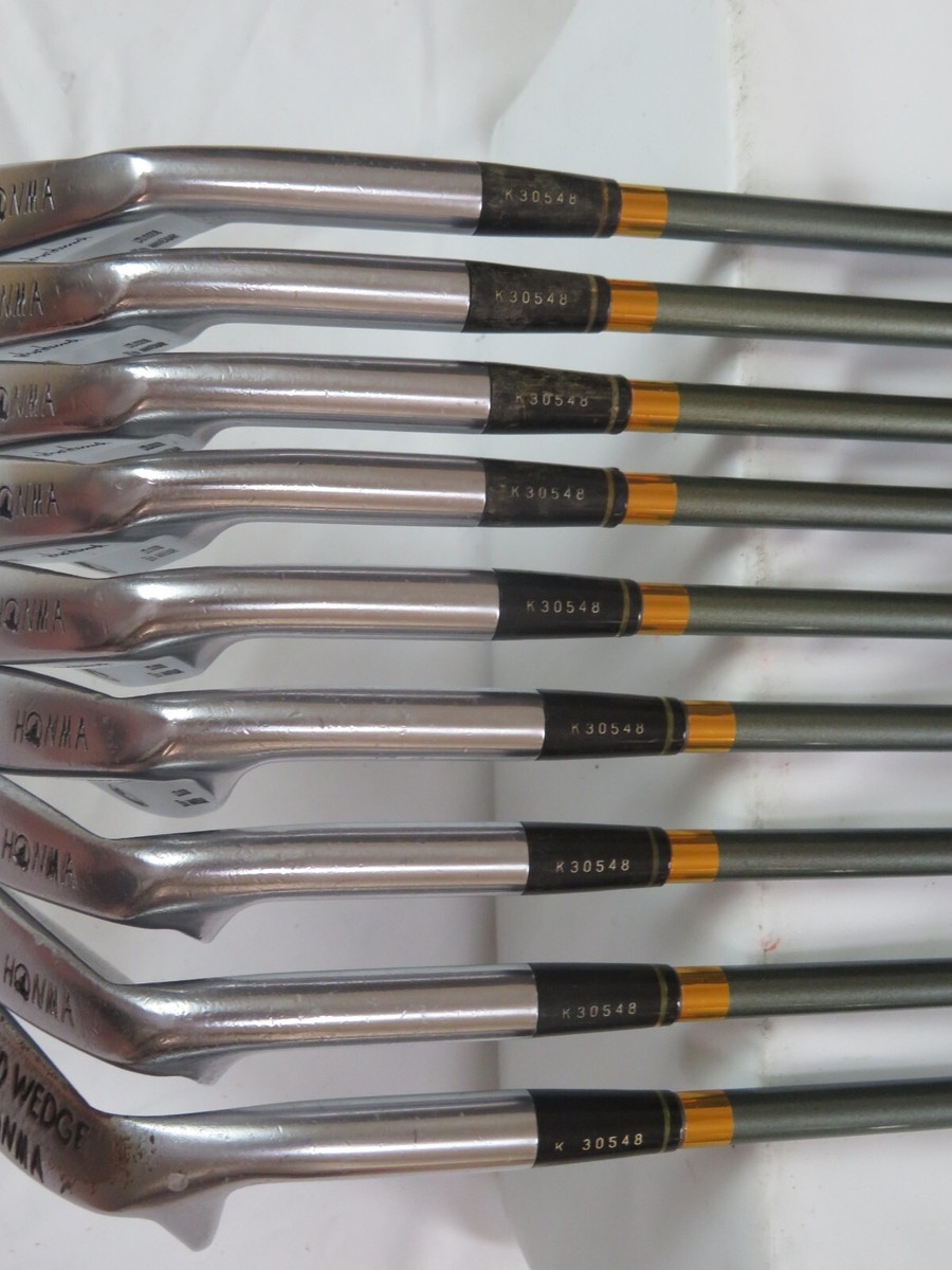 HONMA CL-606 30th Anniversary 9PC R-FLEX IRONS SET GOLF CLUBS