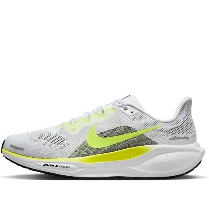 ◆正規品◆NIKE PEGASUS 41 WHITE BLACK VOLT◆関税/送料無料◆ Nike Pegasus 41 Road Running Shoes White Black Volt FD2722