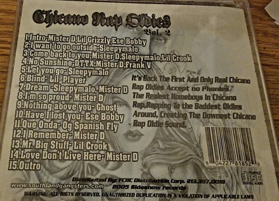 chicano rap Nosleep2枚セット♪ chicano rap Nosleep2枚セット♪