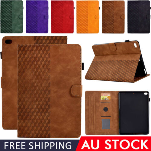 Shockproof Flip Leather Wallet Stand Cover For iPad 9/8/7/6/5th Gen Mini Air Pro - Picture 1 of 76