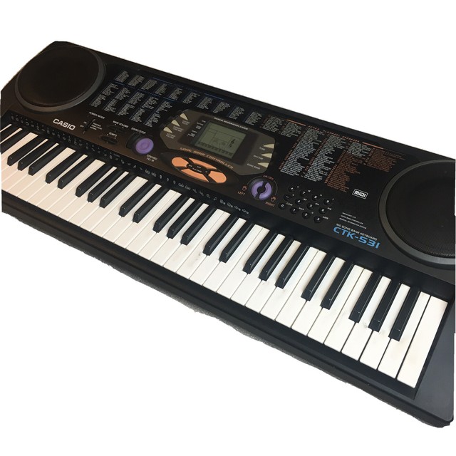 Casio CTK-531 Keyboard Synth 1990's, Great Learning Features, | Reverb