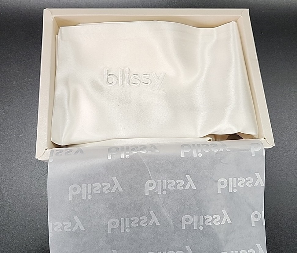 NEW Blissy Silk Pillowcase 100 Pure Mulberry Silk 22 Momme 6A High