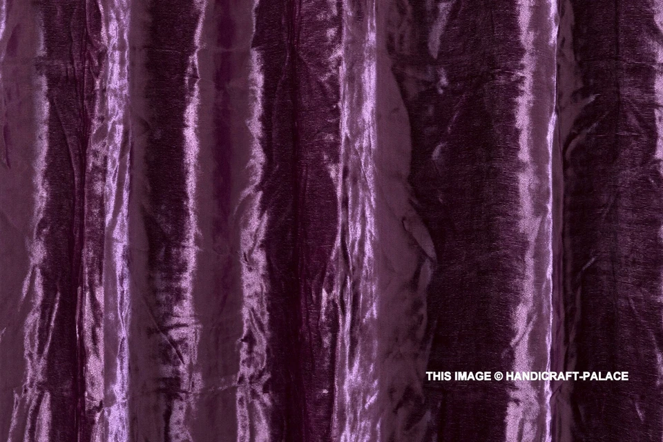 2 Pz 100% Oscuramento Lusso Velluto Riccio Tendine Soggiorno Scheda Top Tende - Immagine 4 di 4