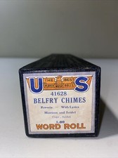 U.S. The Best Player Piano Music Word Roll 41628 Belfry Chimes