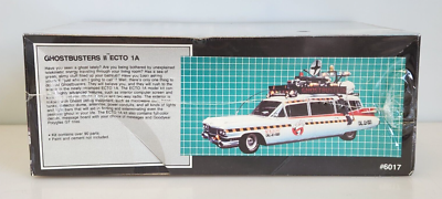 1989 AMT ERTL Ecto 1A Ghostbusters II Car 1/25 Plastic Model