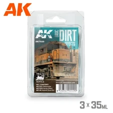AK Interactive: Dirt Effects - Weathering Set - AK7020