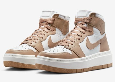 Nike Air Jordan 1 Elevate High Shoes White Desert DN3253-121 