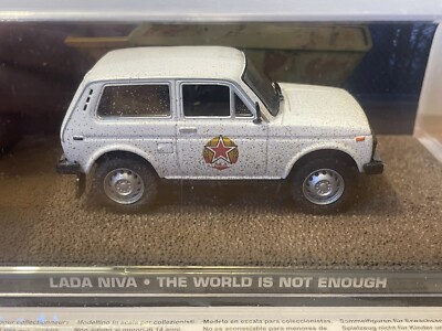 LADA NIVA #116 James Bond Car Collection - The World Is Not Enough DieCast Model