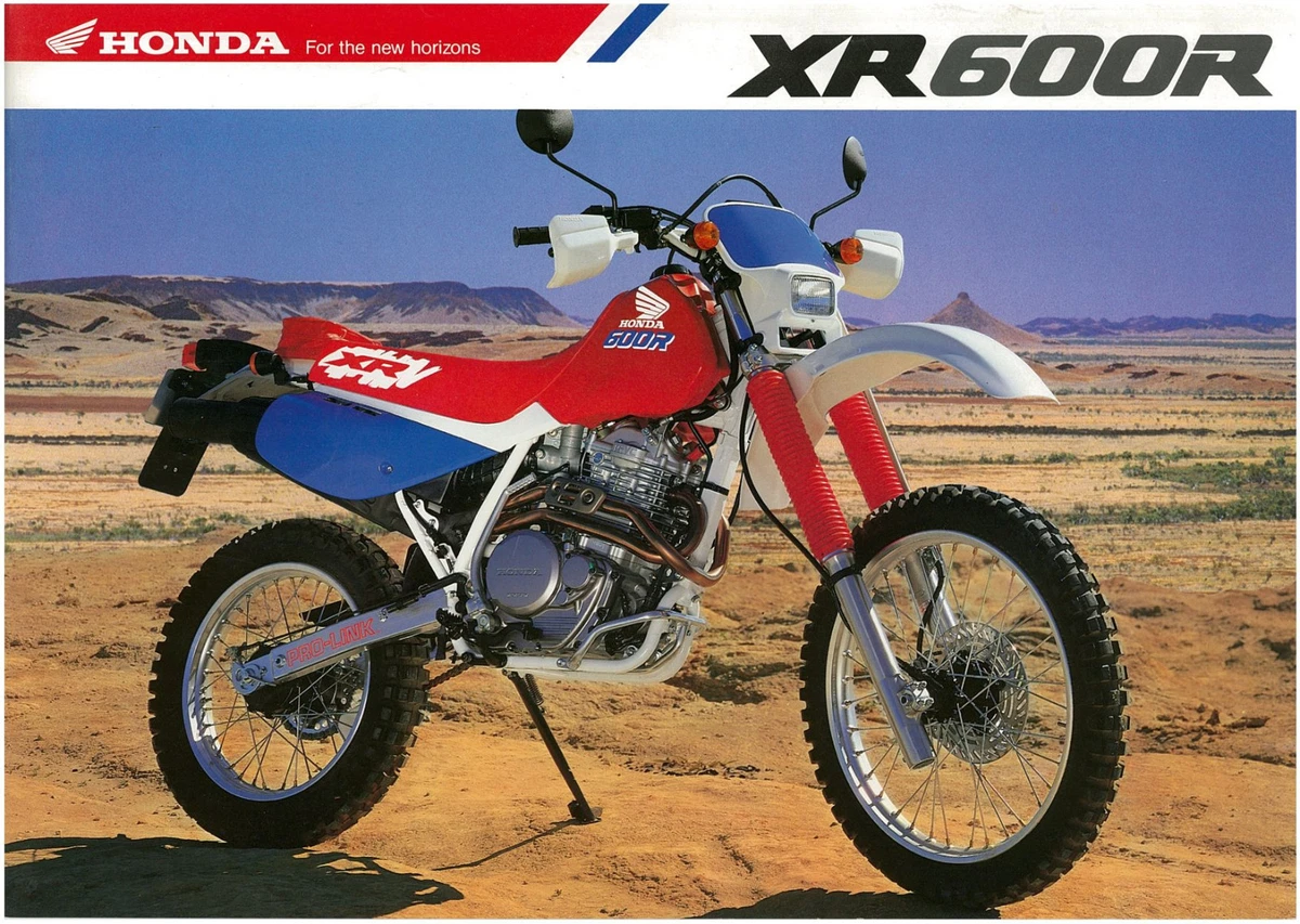 HONDA Brochure XR600 XR600R 1990 Sales Catalog REPRO eBay