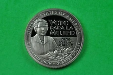 2022-S GEM Proof Deep Cameo American Women US Quarter(Nina Otero-Warren)c/n Clad