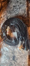 RCA Component Cable 5 Male To 5 Male Video Audio 6Ft