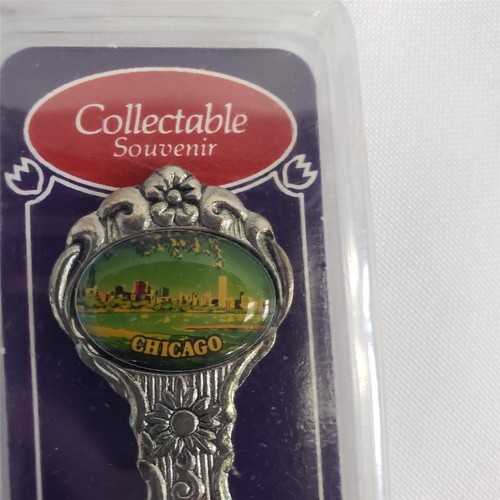 = Collectable Souvenir Silver Plated Spoon 5" Length NEW - Picture 2 of 3