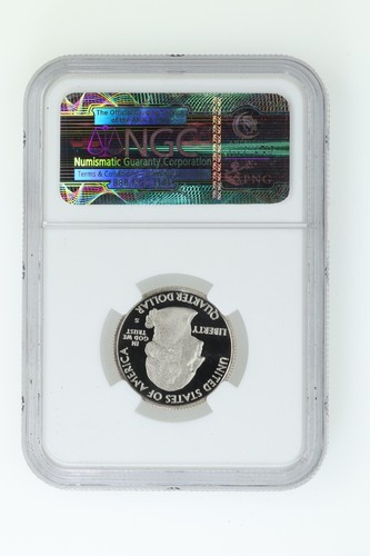 2009-S Clad 25c Silver Virgin Islands Quarter NGC PF70 Ultra Cameo - Picture 2 of 2