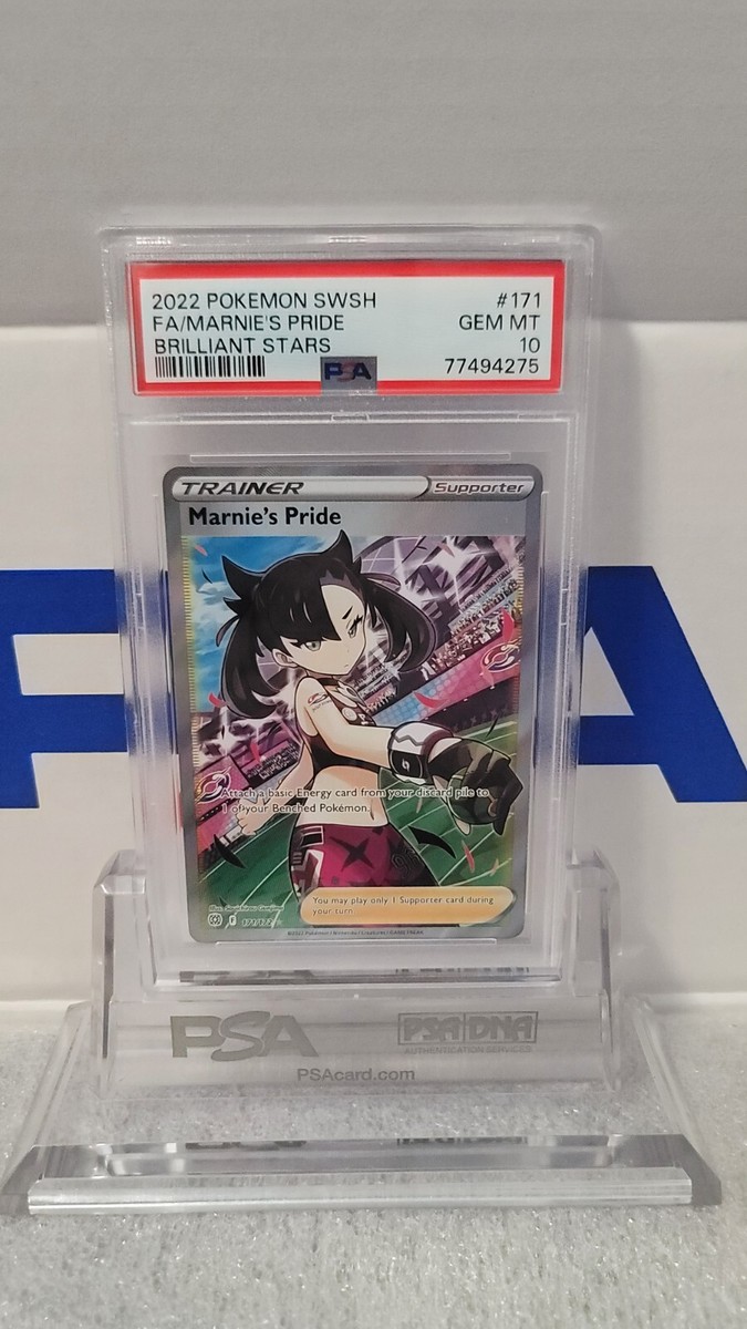PSA 10 Marnie's Pride 171/172 Pokemon Brilliant Stars Full Art