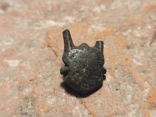 Roman Bronze/silvered Belt Decoration Uncleaned. Please Read Description. LA145y