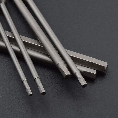 3/5 Pcs Hex Key Allen Bit Set Extra Long 100-300mm Impact Driver Drill 1/4" Bits - Picture 12 of 48