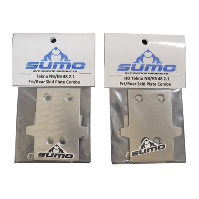 Sumo Racing Skid Plates for ''New'' Tekno NB/EB48 2.1 & 2.2 Buggy