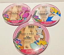 Alice in Wonderland Palettes Blush Bronzer & Highlighter New Sealed Ltd. Edition