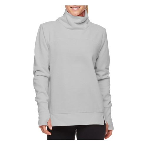 Avia Women's Athleisure Athletic Cowl Neck Soft Herringbone Pullover SZ XL - Picture 2 of 5