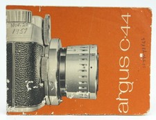 Argus C 44 Instruction Manual Book Original