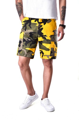 BACKBONE Mens Army Military BDU Shorts Outdoor Casual Camo Cargo Shorts - Picture 74 of 113