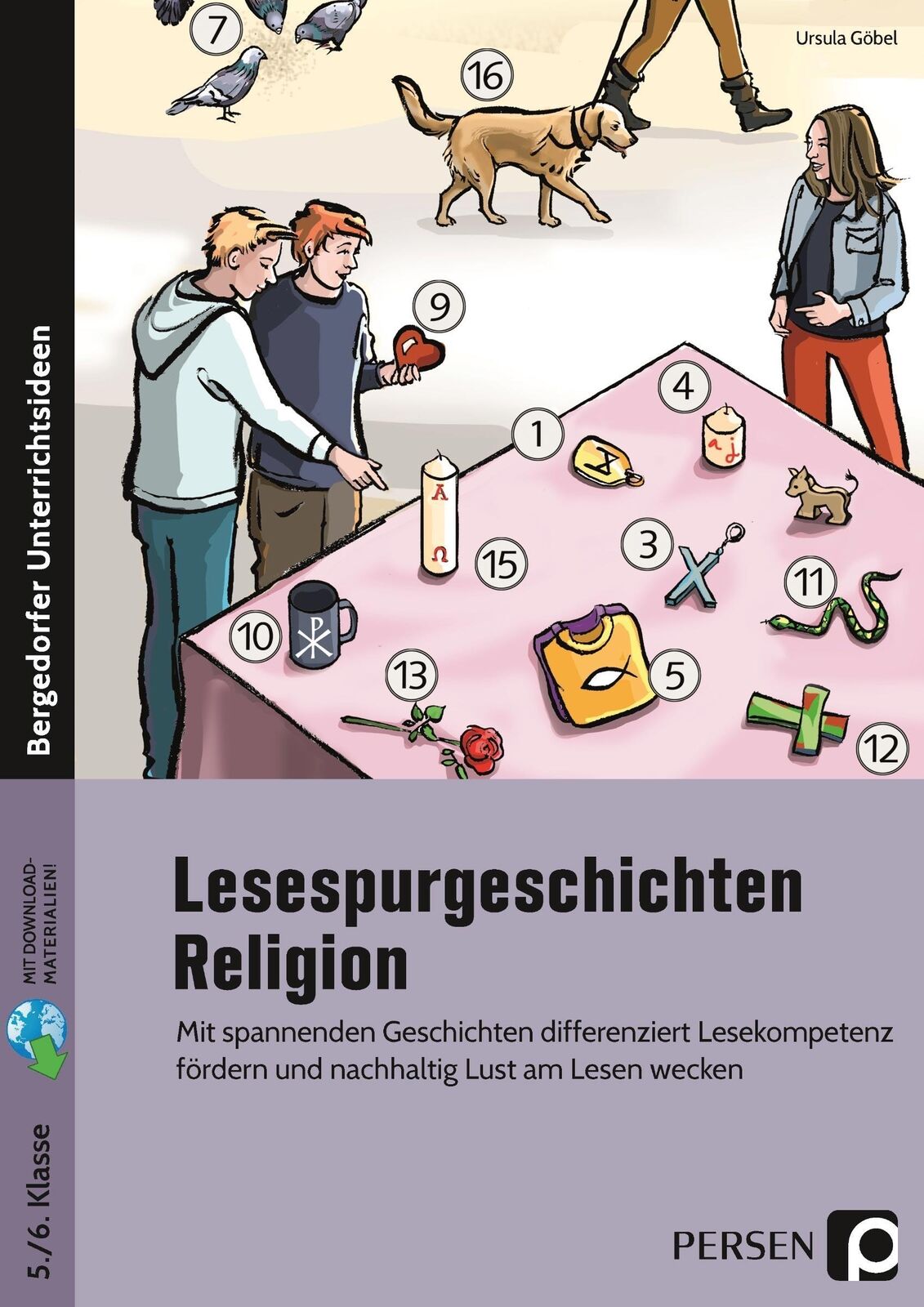 Thumbnail - Lesespurgeschichten 5./6. Klasse - Religion Ursula Göbel 9783403206415