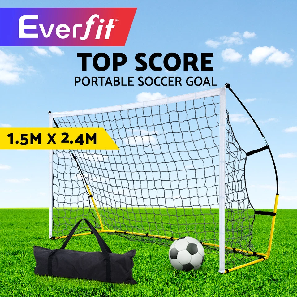 Everfit Portable Soccer Football Goal Net Kids Outdoor Training Sports