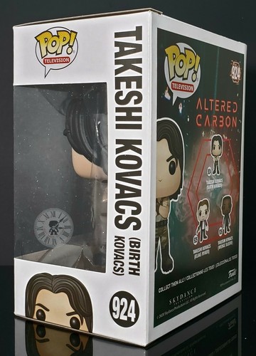 ¡Funko Pop + Protector! TV # 924 carbono alterado - Takeshi Kovacs (Kovacs de nacimiento) - Imagen 4 de 12