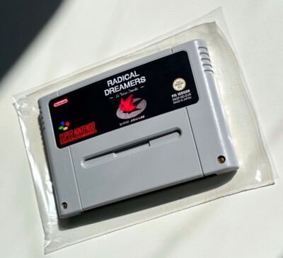 Super Nintendo SNES -- RADICAL DREAMERS --  game PAL / ENGLISH Translation