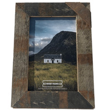 Whisky Whiskey Barrel 12 x 8 Rustic Stave Photo Picture Frame