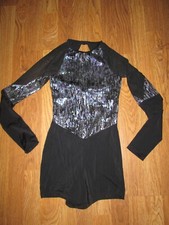 Womens WEISSMAN gymnastics dance ballet tap leotard sz S SM