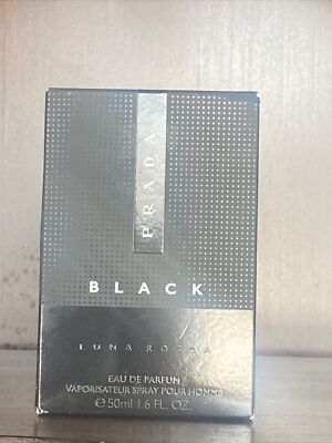 Prada Luna Rossa Black EDP Spray 1.7 Oz For Men by Prada New In Unsealed Box