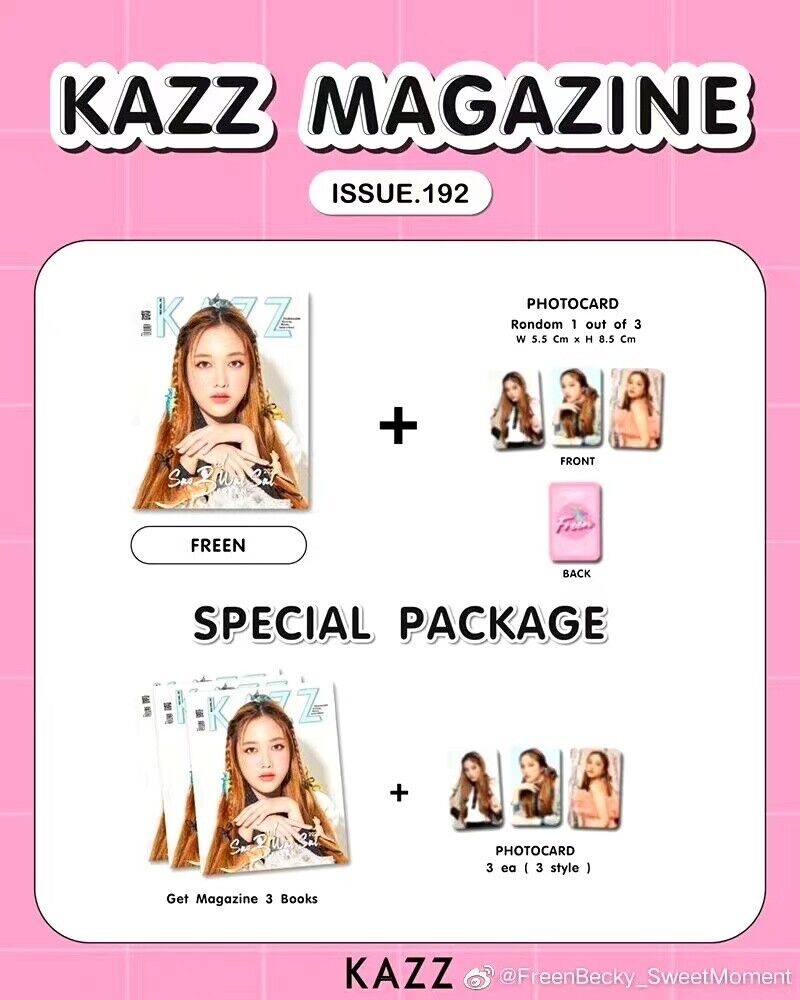 GAP Series Freenbecky KAZZ 189 Magazine Cover Small Card GAP Series Freenbecky KAZZ 189 Magazine Cover Small Card