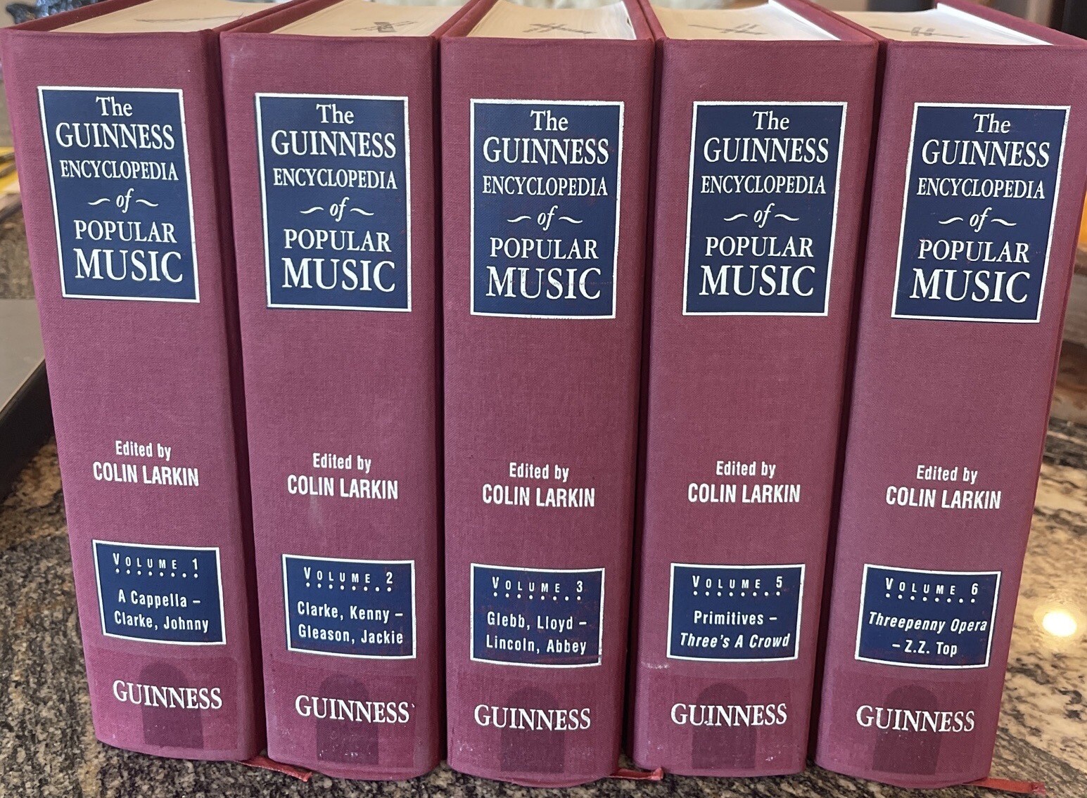 The Guinness Encyclopedia of Popular Music by Colin Larkin (1995