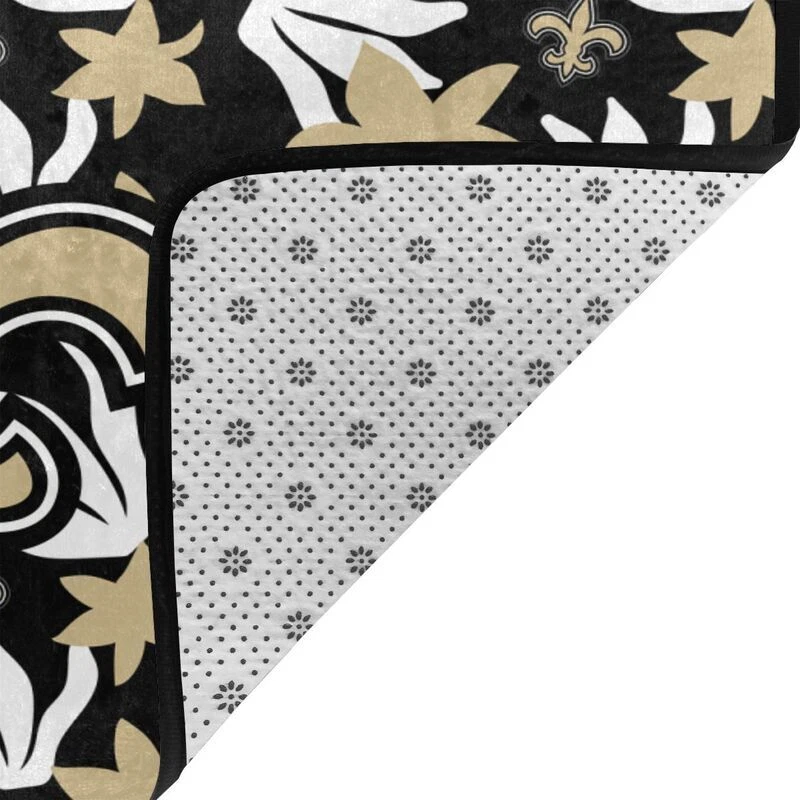 New Orleans Saints Printed Carpet Anti-skid Floor Mat Decorative