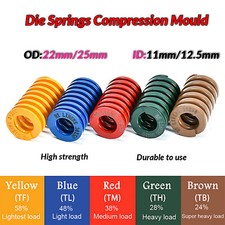 OD 22/25mm Heavy Load Duty Compression Die Mould Spring Various Length And Load