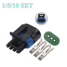 3 Pin GM Delphi Throttle Position Sensor Female Waterproof Connector Plug Kit