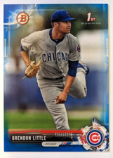2017 BOWMAN DRAFT PAPER BLUE 1ST BOWMAN BRENDON LITTLE 030/150