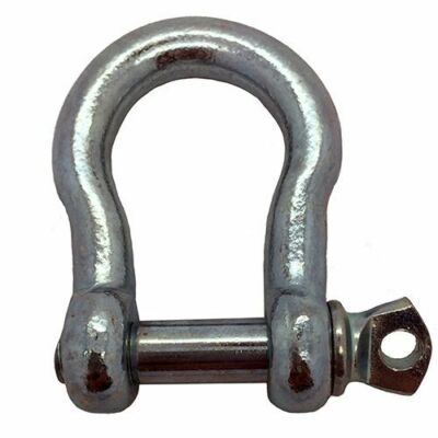 Bogenschäkel aus verzinktem Stahl Bogenschäkel 5 mm - 25 mm | UK LAGER